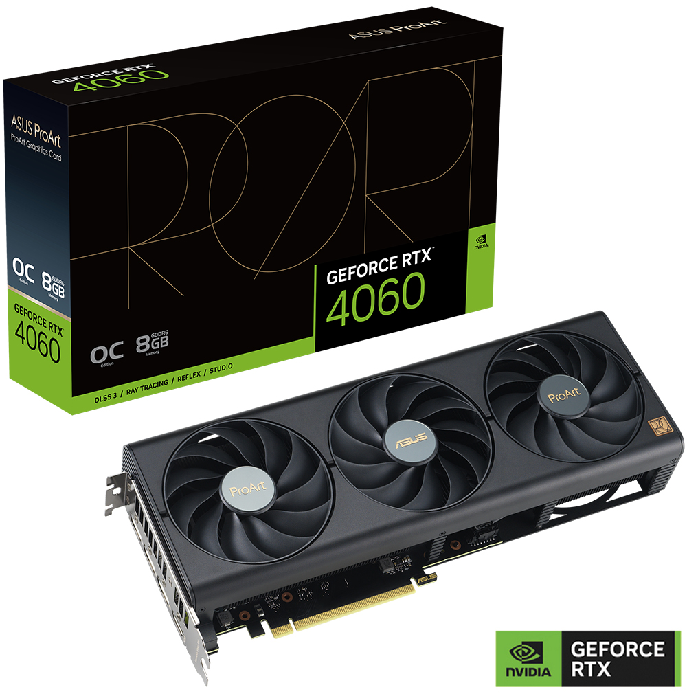 ProArt GeForce RTX™ 4060 OC edition 8GB GDDR6