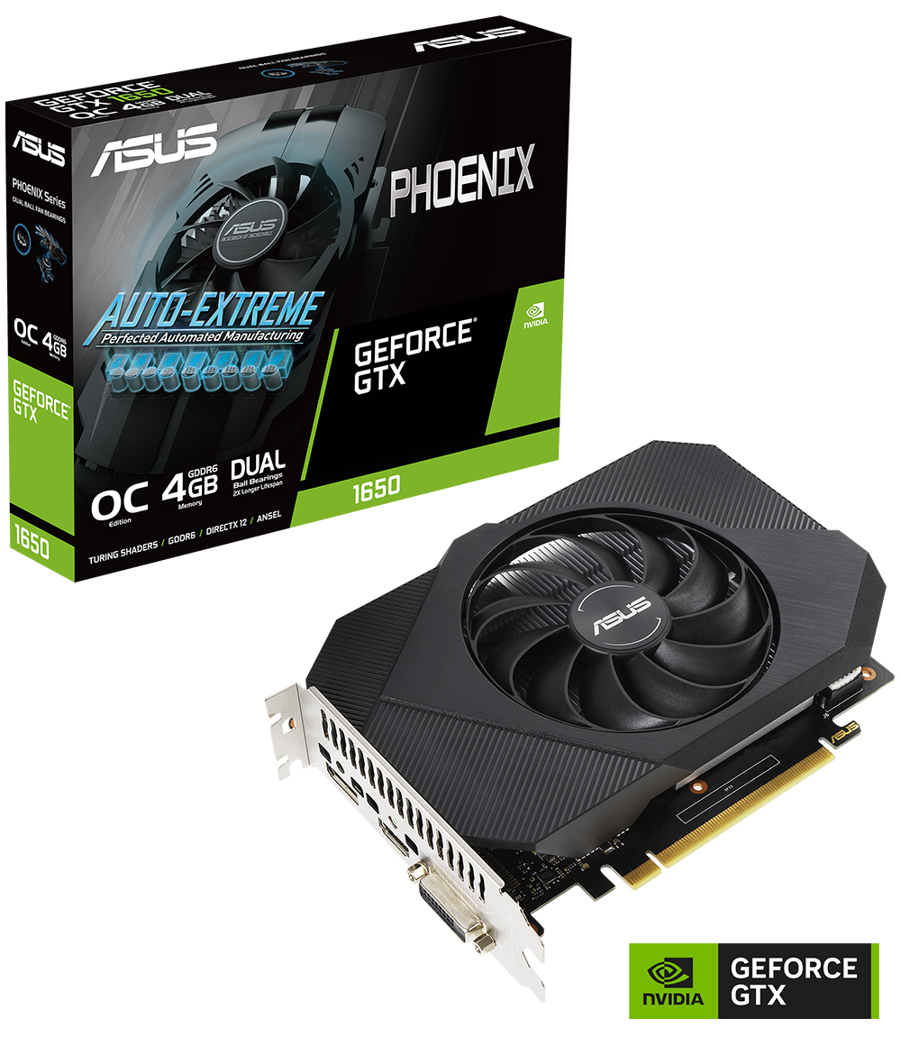 ASUS Phoenix GeForce GTX 1650 OC Edition 4GB GDDR6 V2