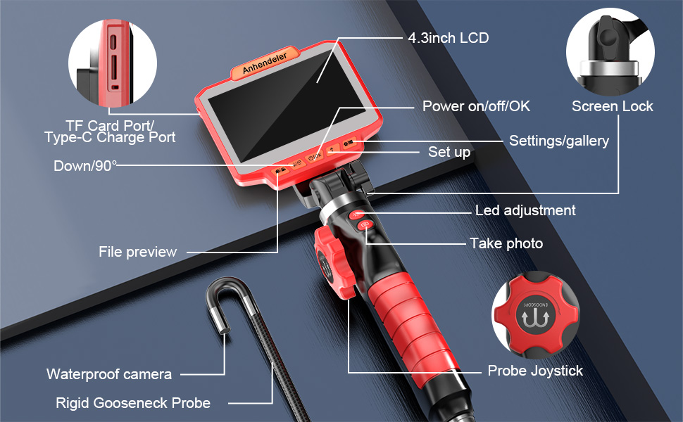 Eklemli Borescope