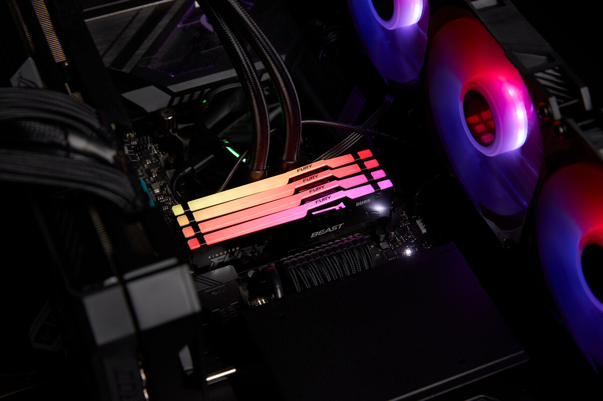 Kingston FURY Beast RGB 16GB DDR5 5600MHz CL40 Performans Fiyatı
