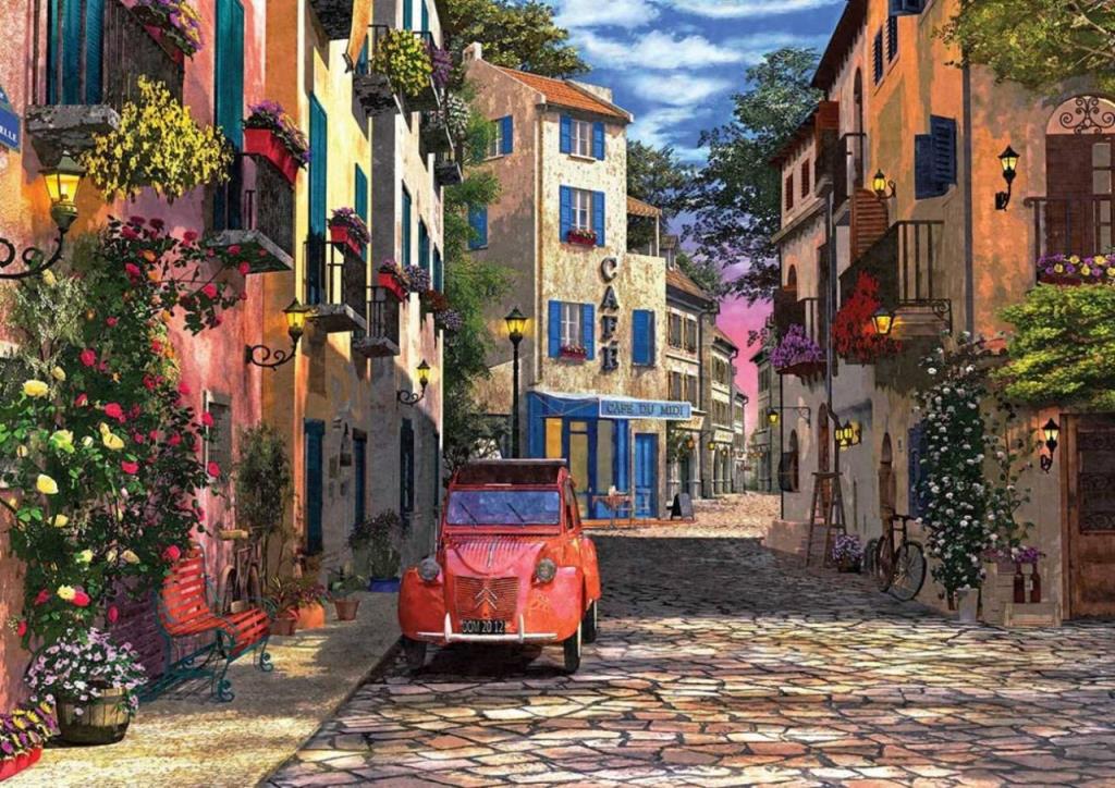 11358 Ks Puzzle Rue Francais 1000 Parça Puzzle