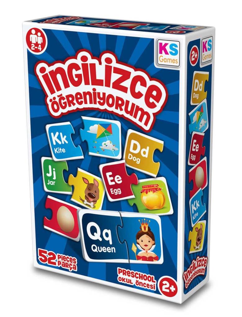 EG258 Ks Puzzle İngilizce Öğreniyorum