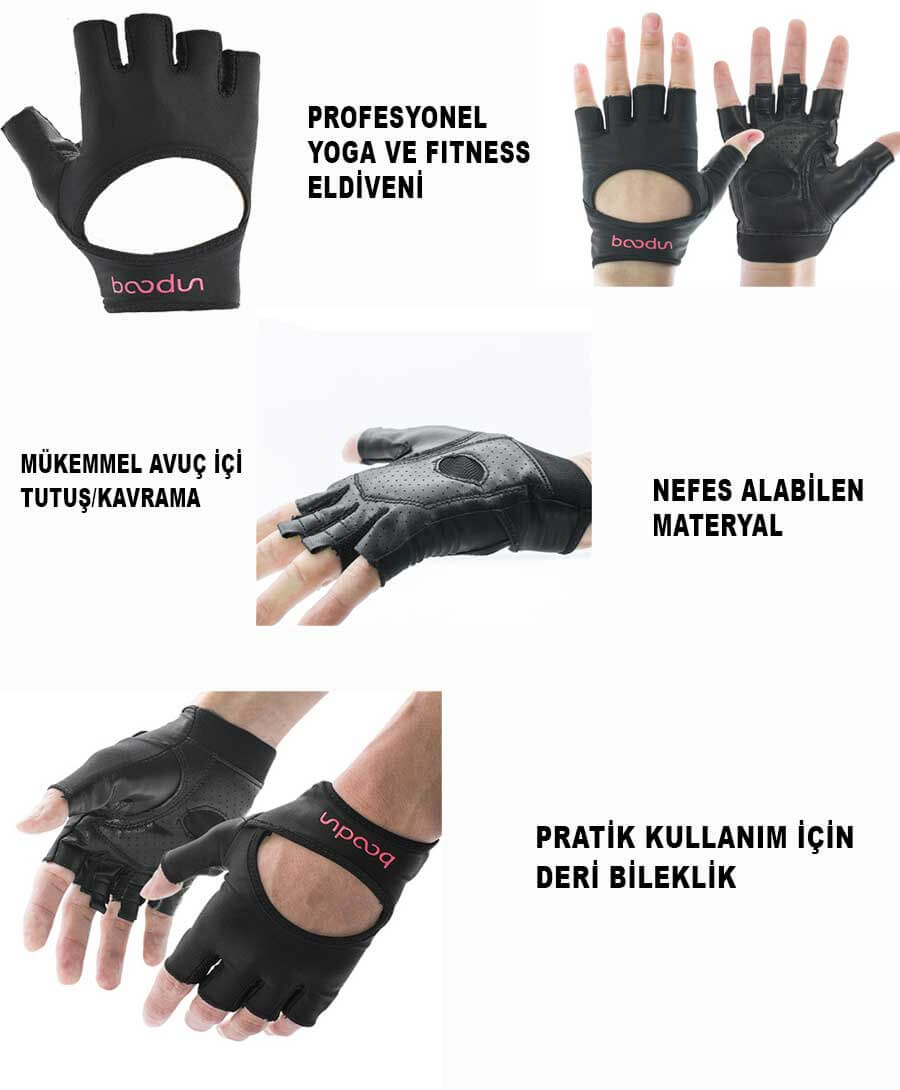 Boodun Profesyonel Fitness ve Yoga Eldiveni