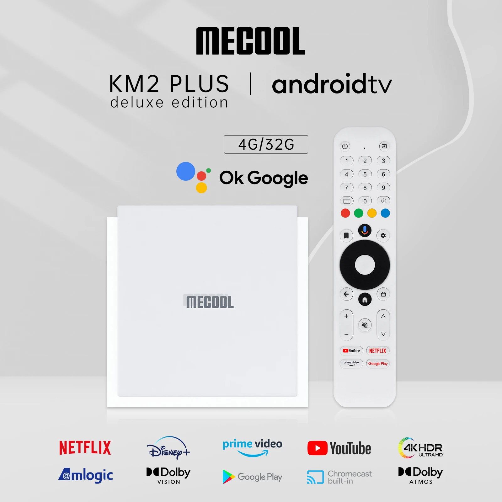 Mecool KM2 Plus Deluxe 4K Android TV Box Fiyatları, Özellikleri ve  Yorumları