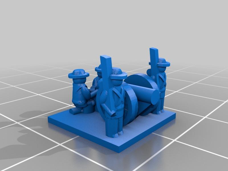  Acw 6Mm Ölçekli Kafa Karıştırıcı Topçu Modelleri Plastik Aparat