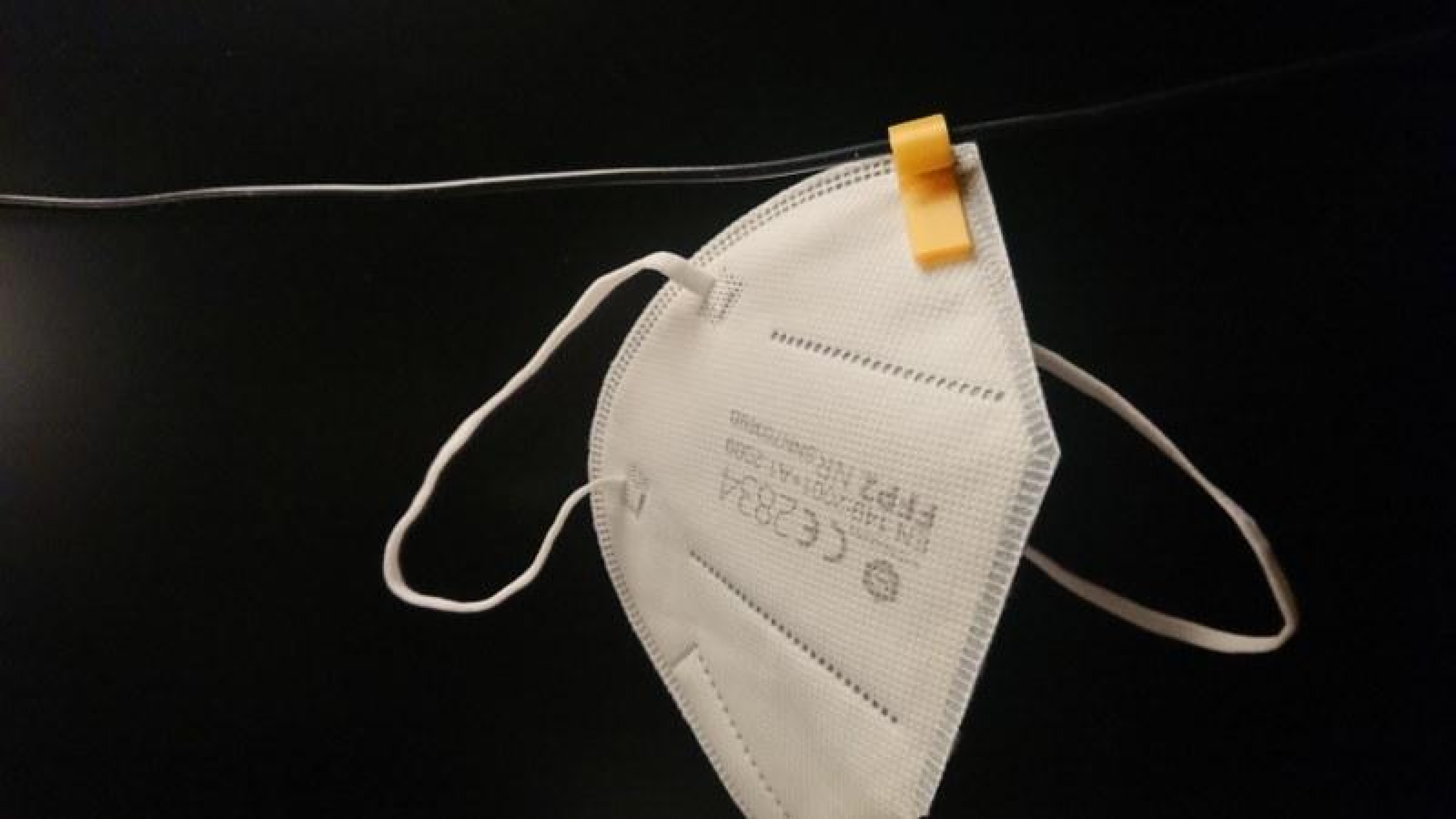  Ffp2 Yüz Maskesi Klipsi - Kurutma - Kulaklık Kablosu - Facemask Kanca Plastik Aparat