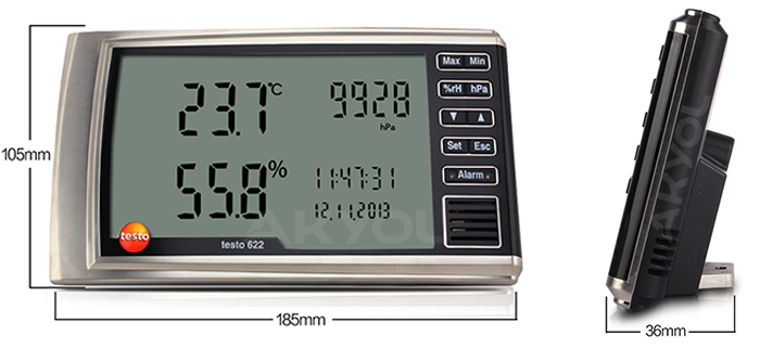 testo 622 higrometre