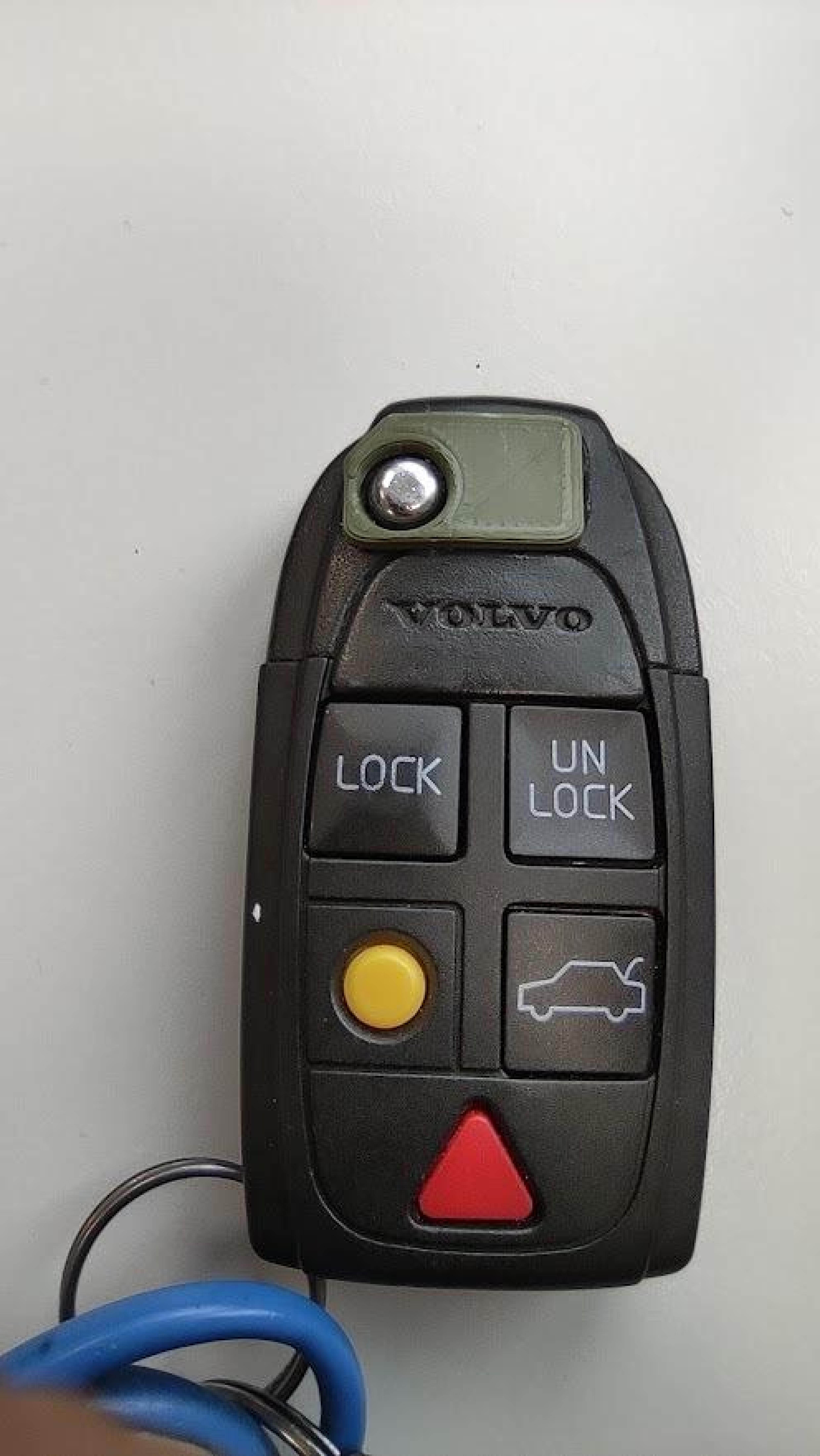  Volvo Key Fob, Anahtar Bıçak Çevirme Önleyici Plastik Aparat