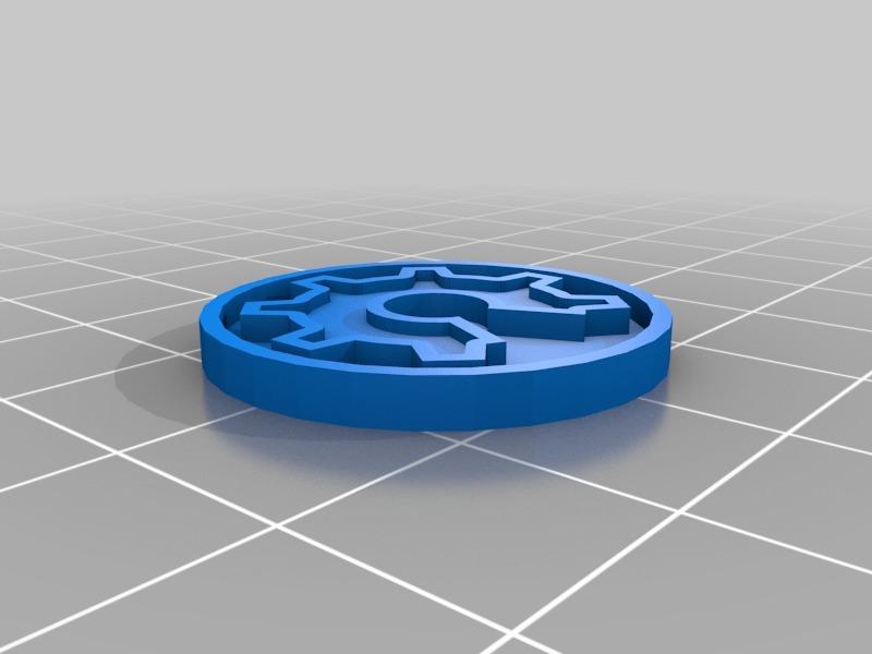  Açık Donanım Logosu - Openscad Jeneratör Plastik Aparat