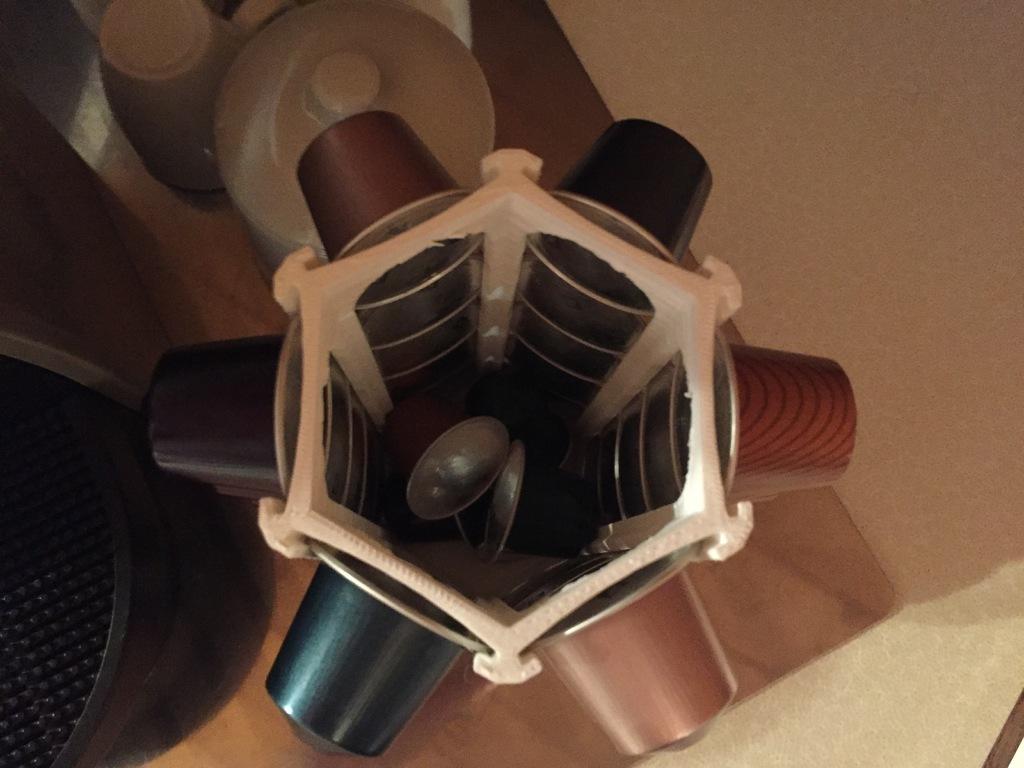  Nespresso Kapsül Altıgen Plastik Aparat