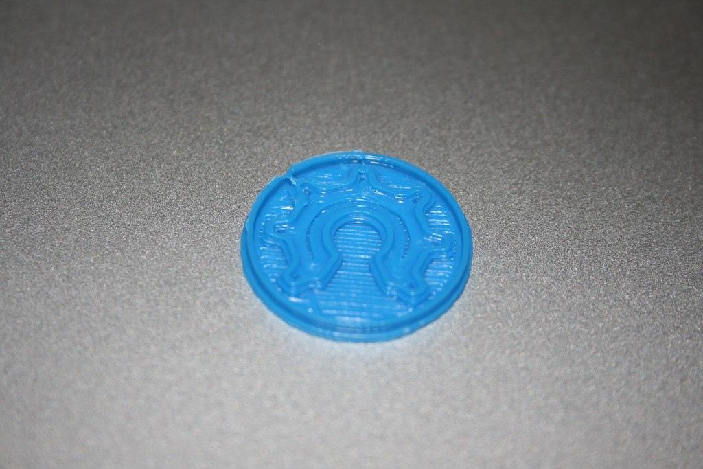  Açık Donanım Logosu - Openscad Jeneratör Plastik Aparat