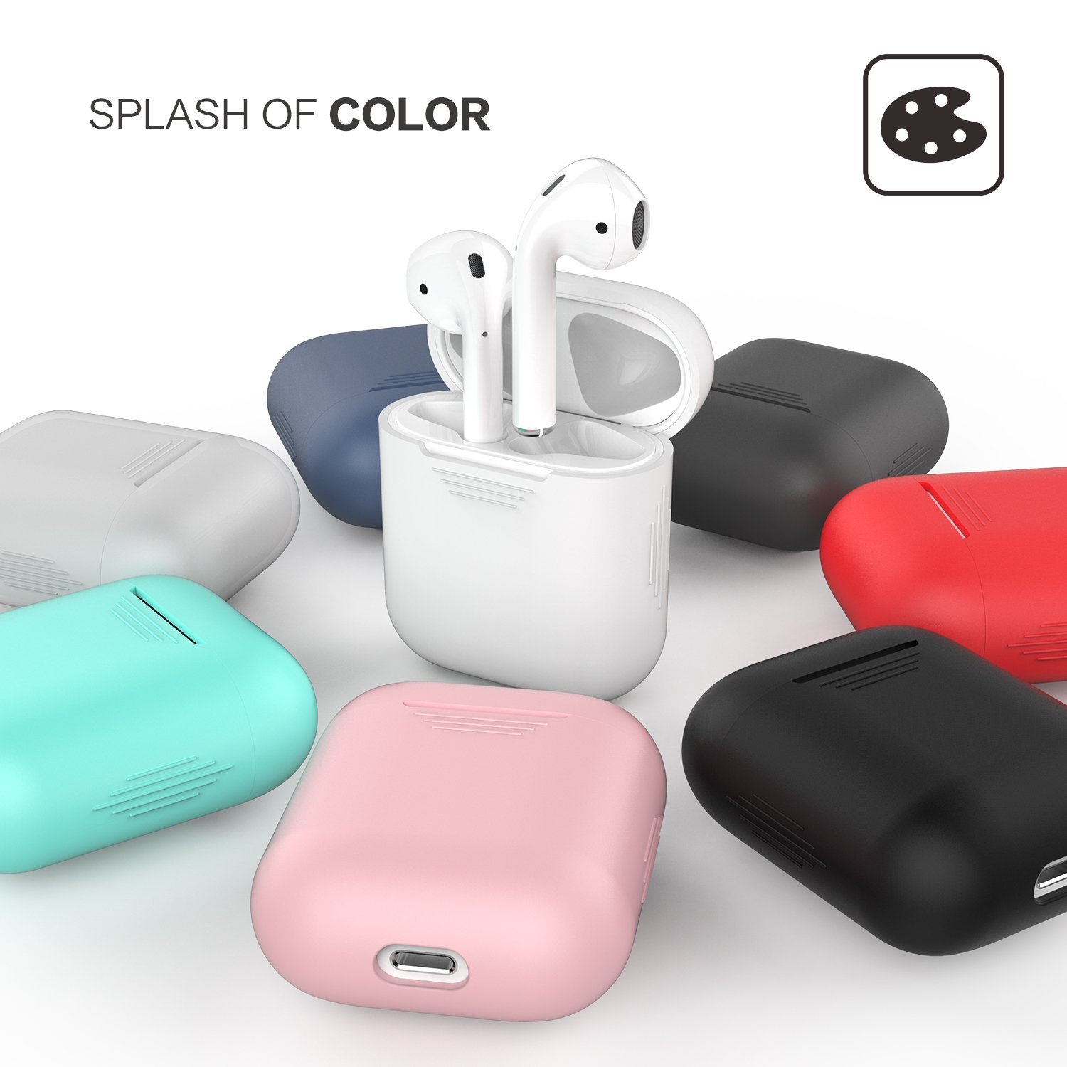 Apple airpods case. Soulja pods. AIRPODS 2 И Pro на одном фото в силиконовом чехле.