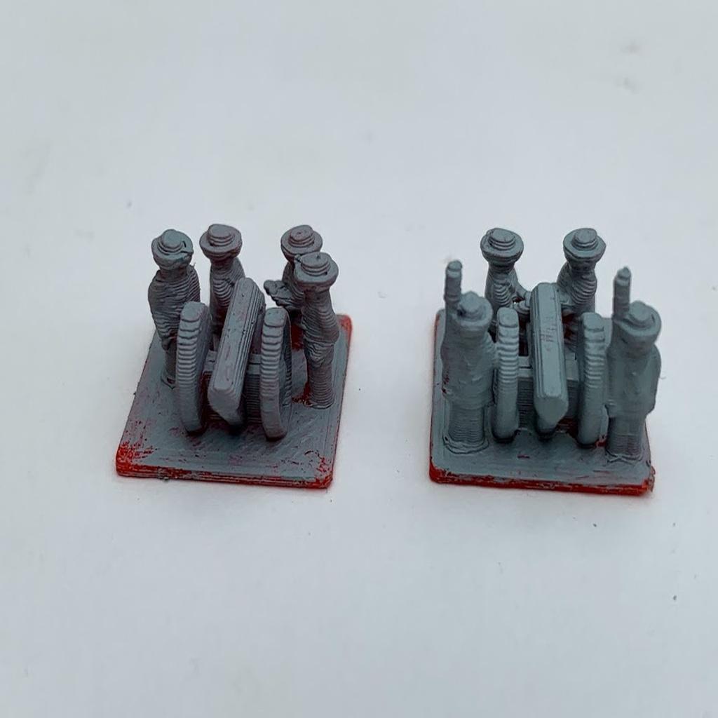  Acw 6Mm Ölçekli Kafa Karıştırıcı Topçu Modelleri Plastik Aparat