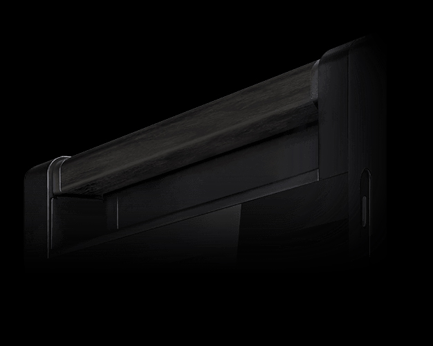 proart pa602 wood edition - metal panel