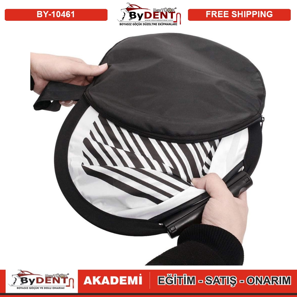 Pdr Boyasız Göçük Düzeltme Çizgili Göçük Belirleme Reflektör Katlanabilir 80cm