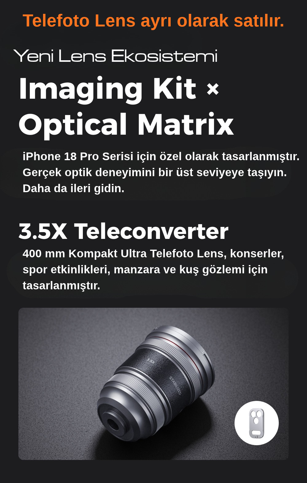 Telesin iPhone 18 Pro Master Grip (Classic) 