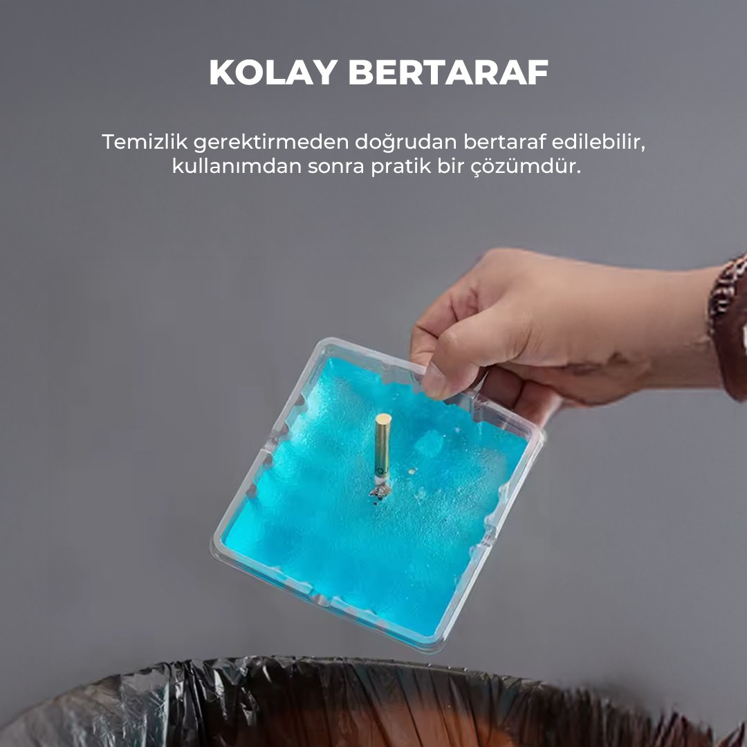 Sigara Duman Söndürme Koku Giderici Kolay Bertaraf