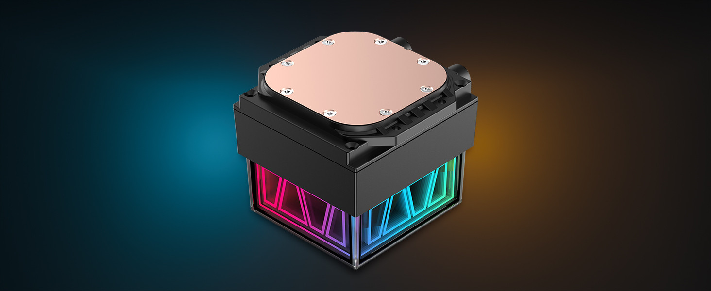 James Donkey Lugis JDC240 ARGB 240mm Sıvı İşlemci Soğutucu AM5 ve LGA1700 Uyumlu