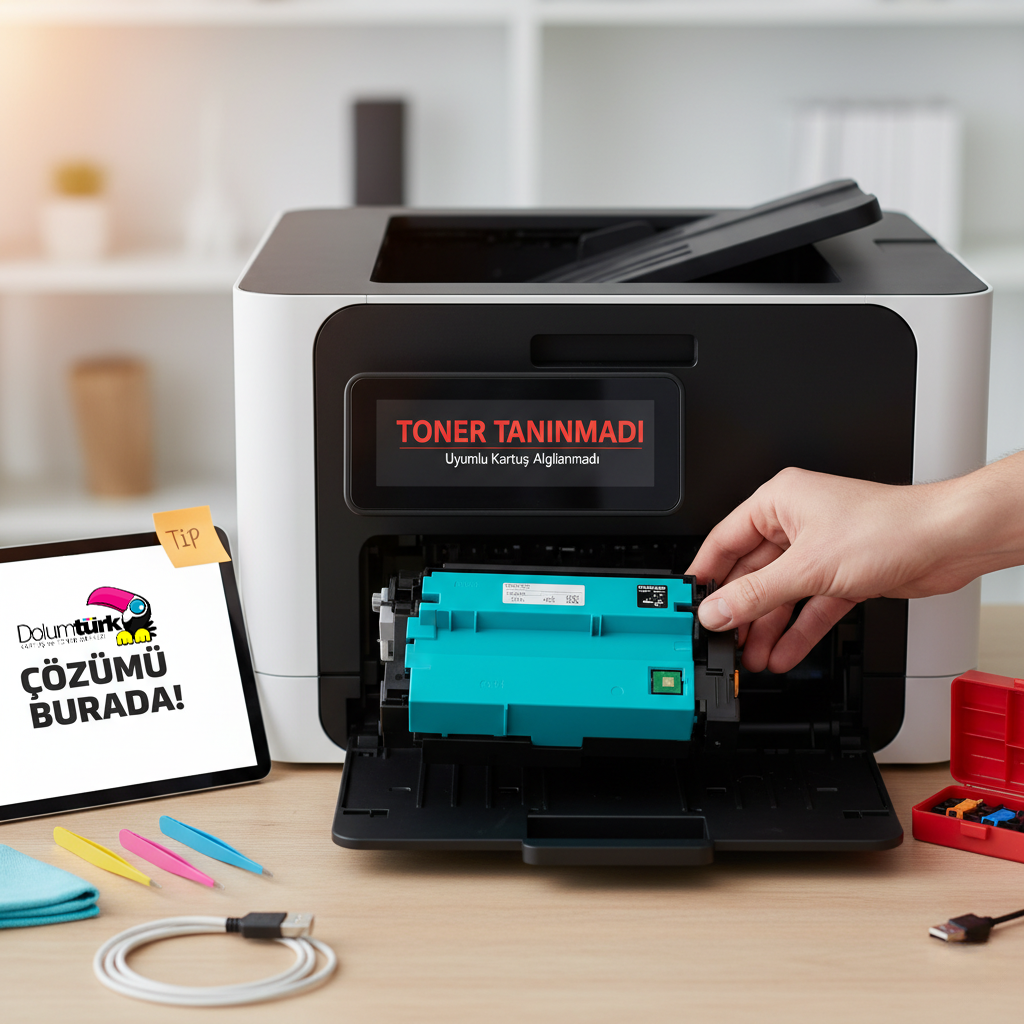 toner tanınmadı hatası