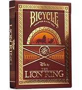 Bisiklet Disney Aslan Kral - 54 Oyun Kartı Oyunu - İkonik Aslan Kral Efsanesi Oyunu - M...