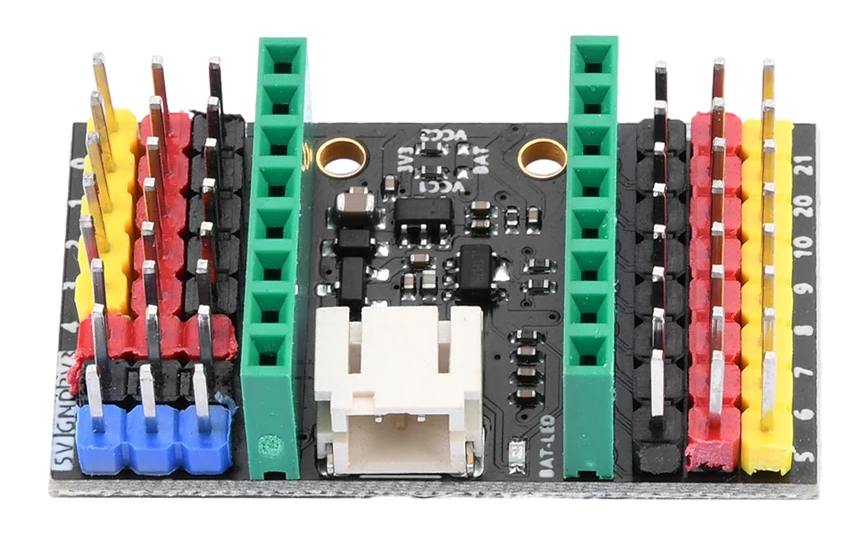 ESP32-C3 SuperMini Expansion Board bağlantı ve pin erişim görseli