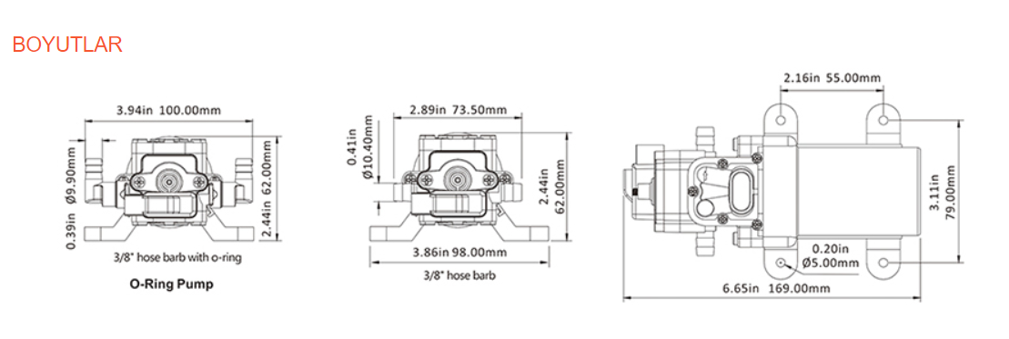 Seaflo Karavan, Tekne Hidroforu 24 Volt 