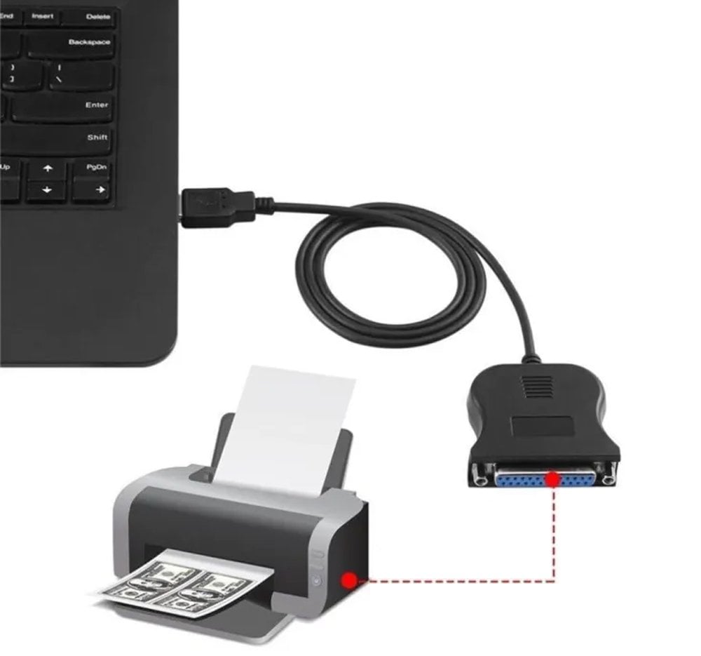 Powermaster PM-6492 USB 2.0 To 1284 Printer Kablo 1.5 Metre