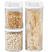 Mepal – Saklama kabı seti Modula 3 parçalı beyaz – 2 x 1000 ml ve 1 x 2000 ml – saklama kutusu mi...