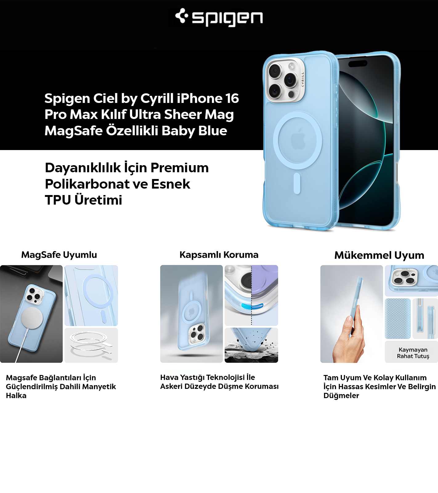 Spigen Kılıf Özellikleri