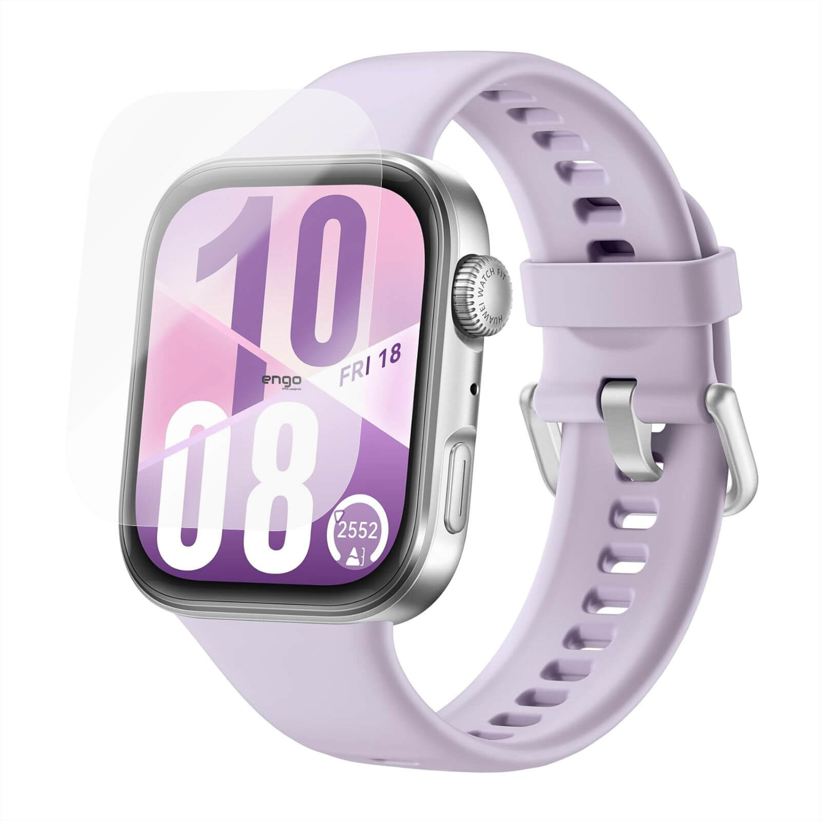 Engo Huawei Watch Fit 4 Ekran Koruyucu Parlak TPU 2'li Şeffaf