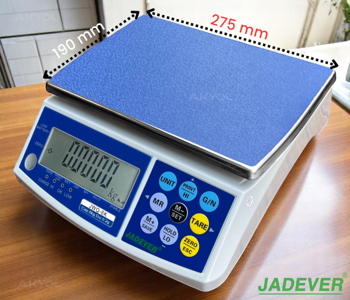 6 kilogramlık terazi