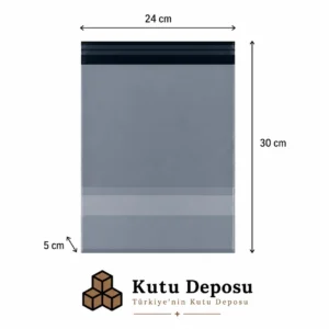 24x30x5 Cepli Kargo Poşeti