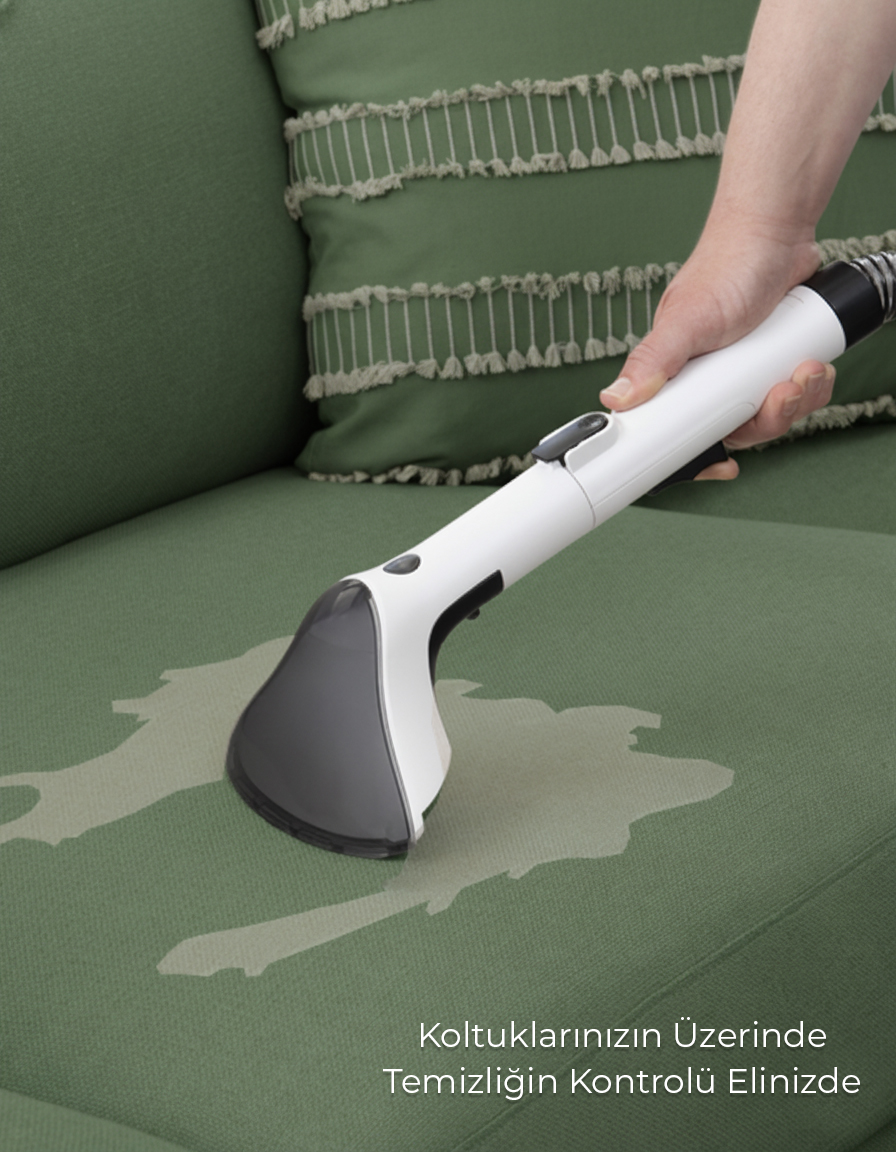 Icotech SC60 Max Pro Buhar Fonksiyonlu Dikey Halı Yıkama Koltuk Yıkama