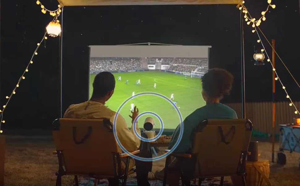 Güçlü 360° ses ve 5 watt hoparlörlerle etkileyici sesi hissedin.
