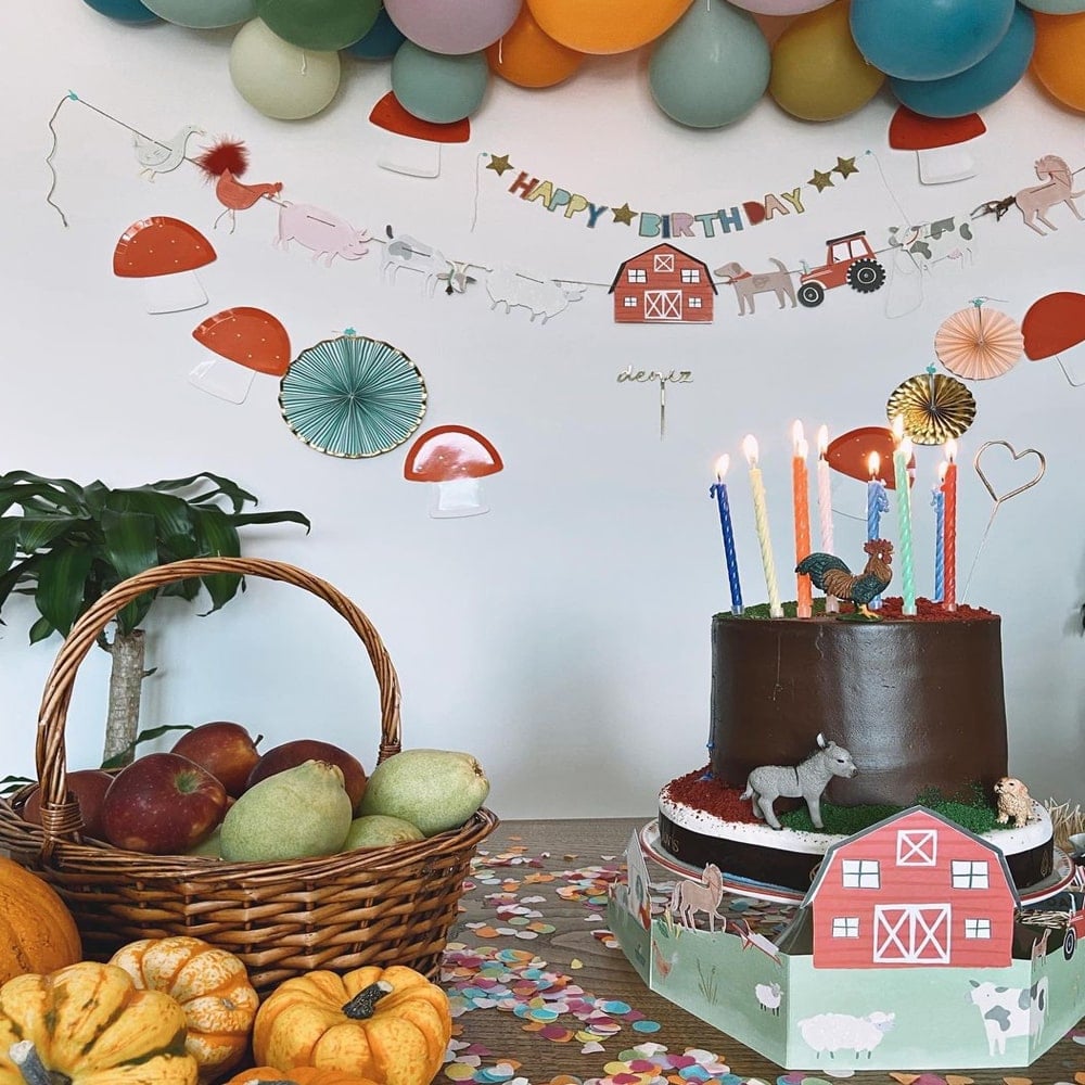 meri meri çiftlik teması