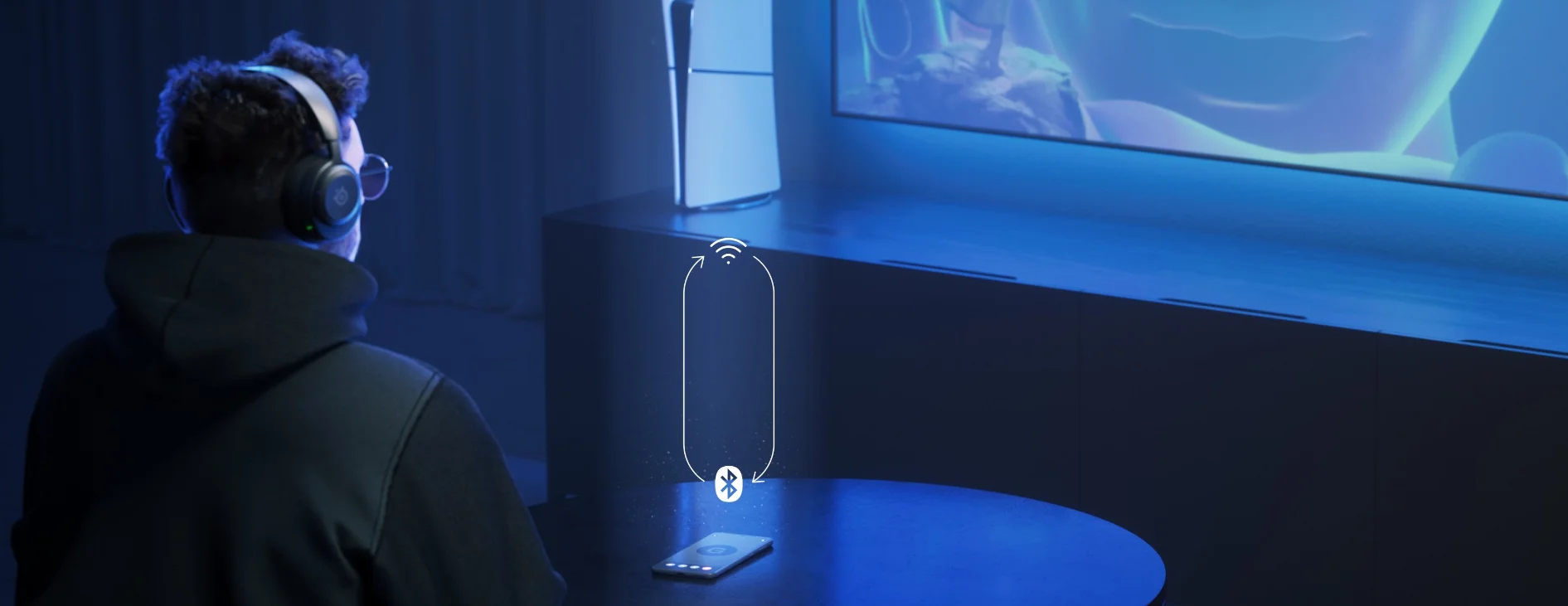 Steelseries Arctis Nova 5 Kablosuz Siyah Gaming Kulaklık SSH61670 