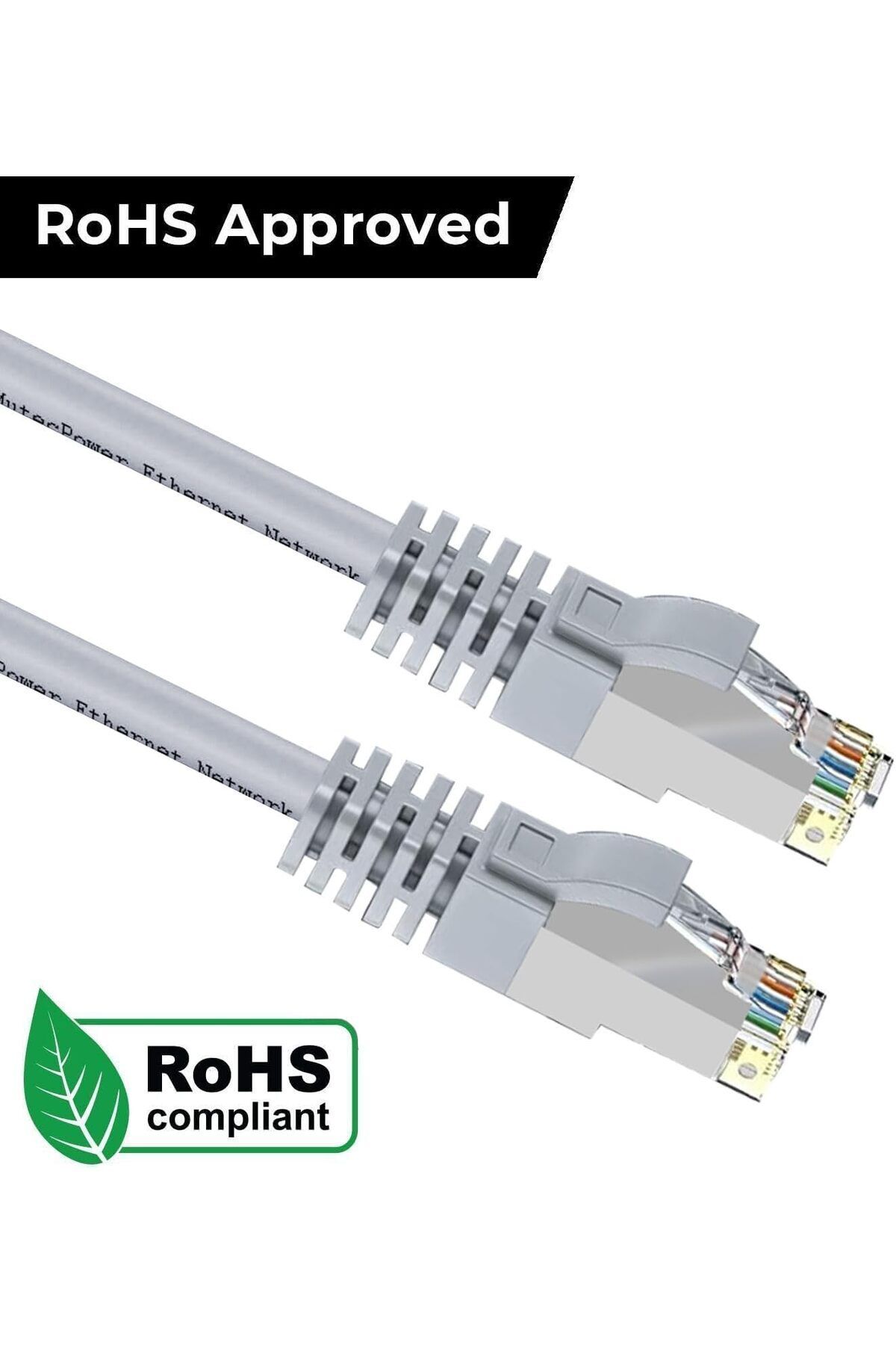 Derwell Cat5e 8p8c Rj45 Network Internet Ethernet Bilgisayar Kablosu Rj45 Patch Kablo ( 5 Metre )