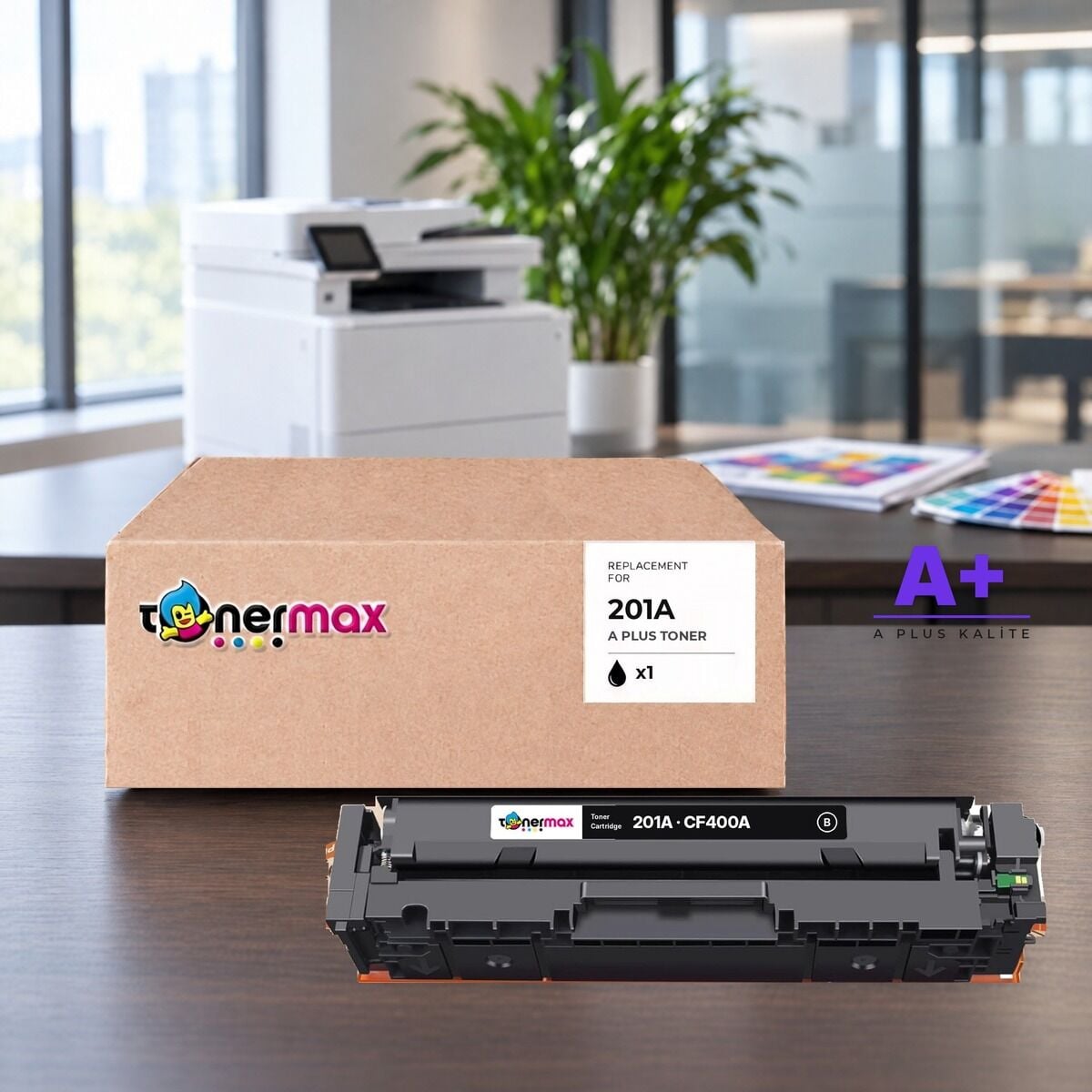CF400A Muadil Toner A Plus