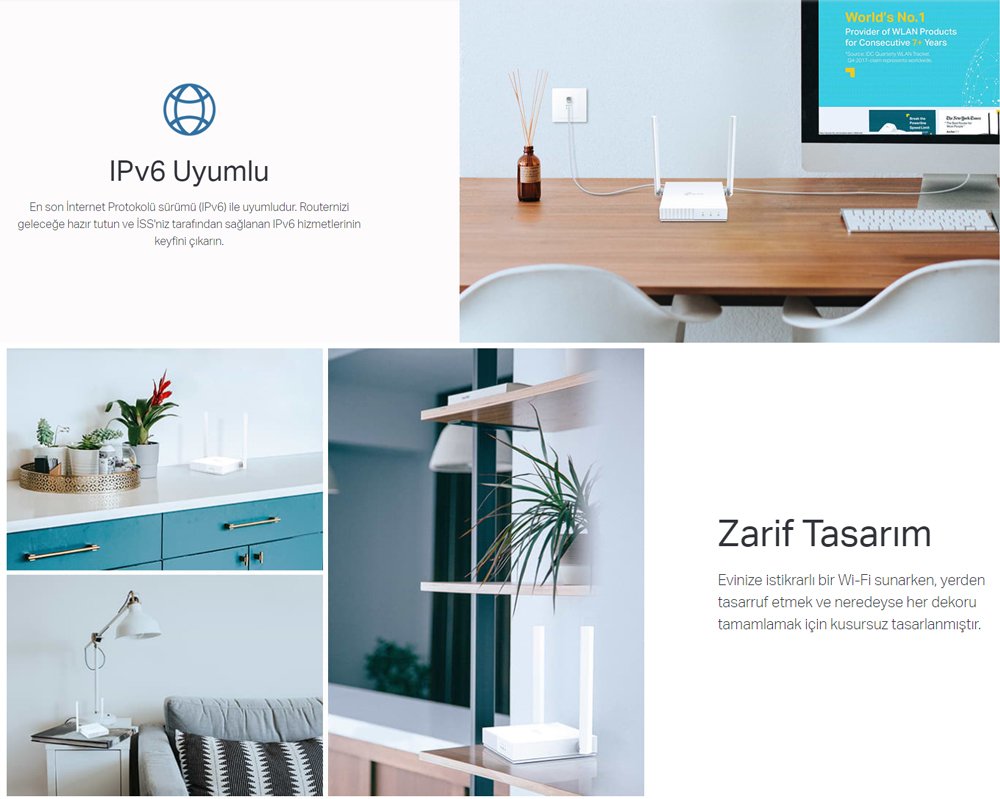 TP-Link TL-WR844N 300 Mbps 5 dBi Multi-Mode Wifi Router