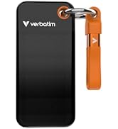 Verbatim Pocket SSD 1 TB, harici SSD USB 3.2 Gen 2, 1000 MB/s'ye kadar okuma ve yazma, taşınabilir...