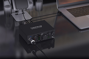 Topping E1x2: Mobile livestream with PC synchronization