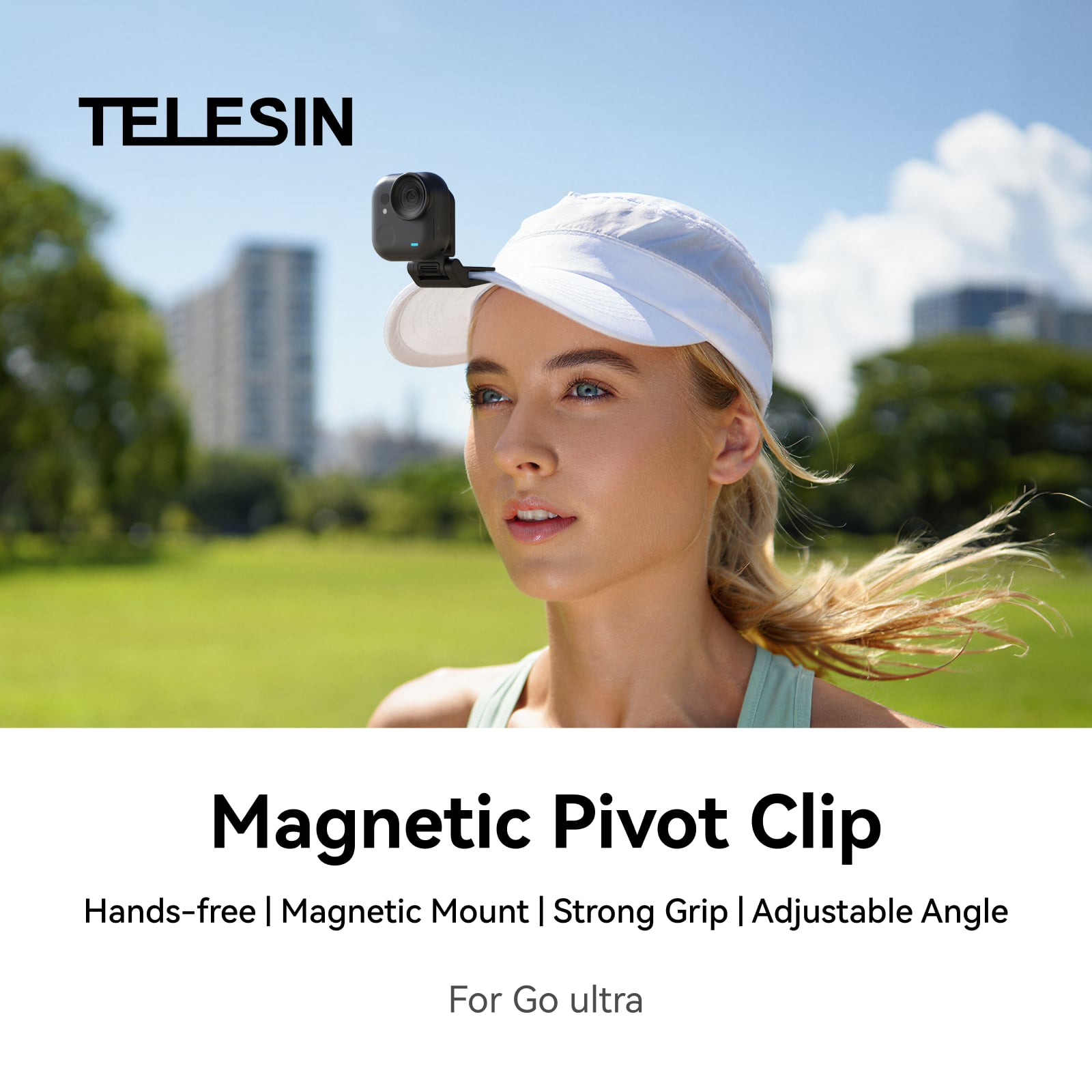 Telesin Go Ultra Magnetic Pivot Clip