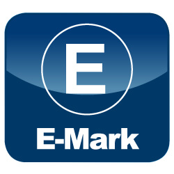 E-Mark AB yönetmeliklere uygun tip onay belgeli olduğunu gösterir
