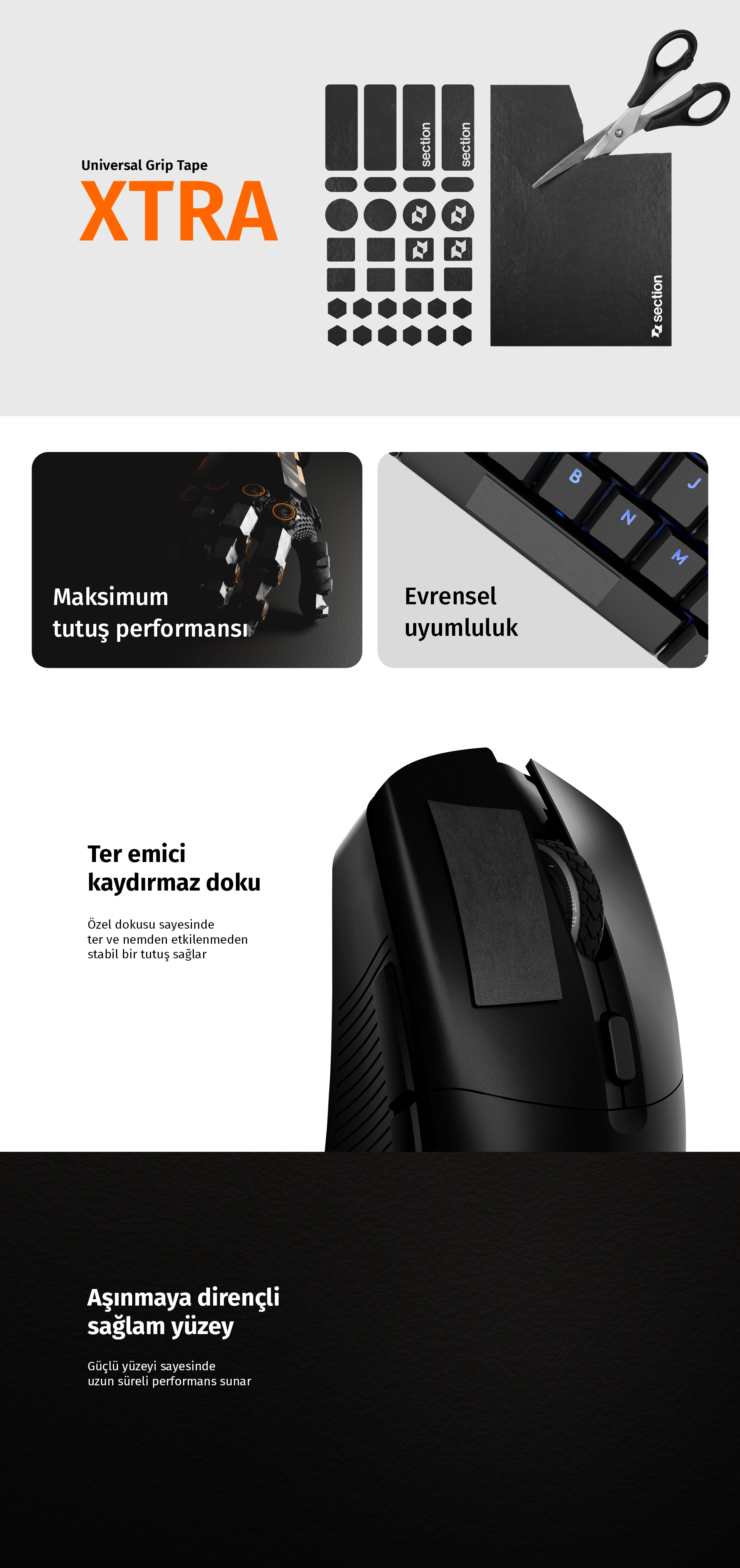 XTRA Universal Grip Tape (Un-Cut)