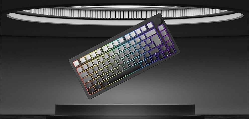 Akko Monsgeek M1w V3 He Sp Purple Gradiant Gaming Klavye H1