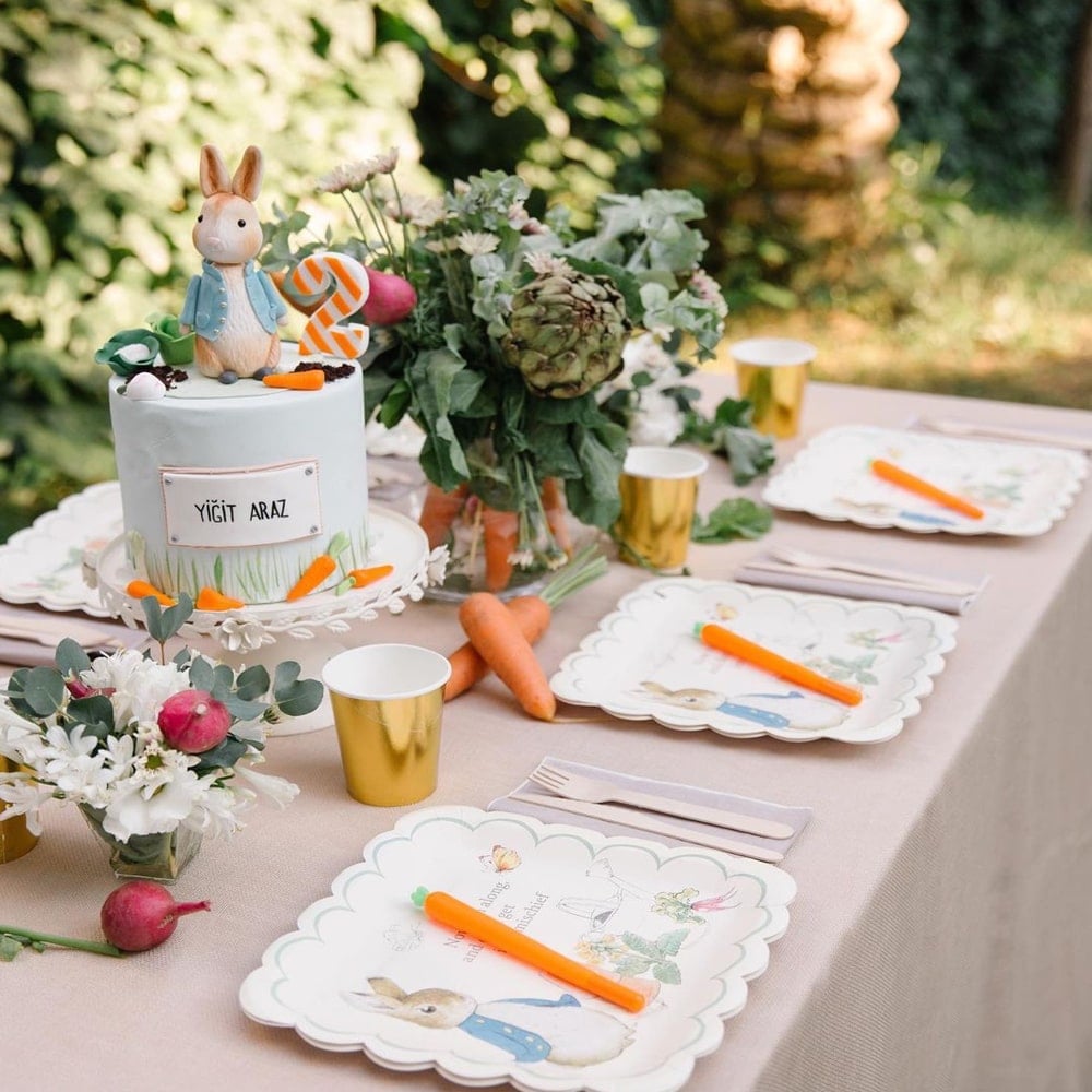 meri meri peter rabbit teması