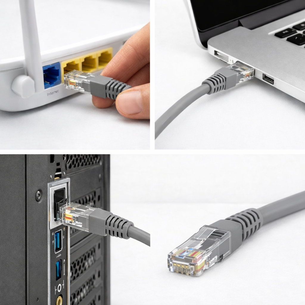 CAT6 Ethernet Kablosu Kullanım Alanları