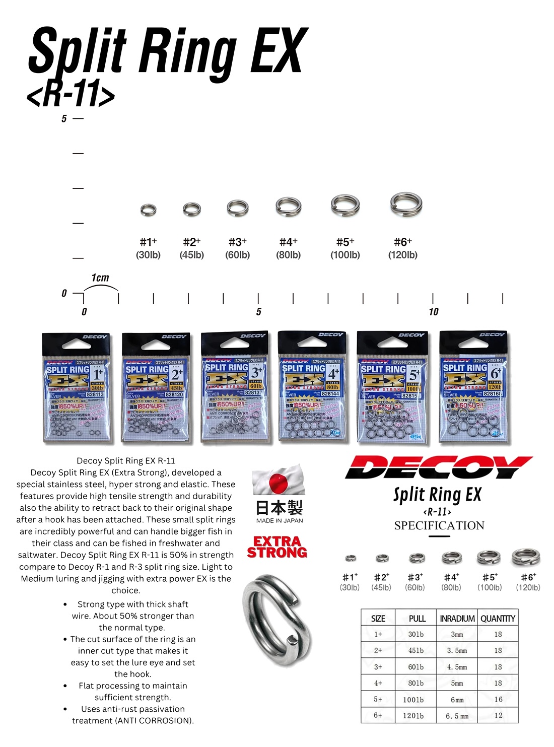 Decoy R-11 Split Ring EX