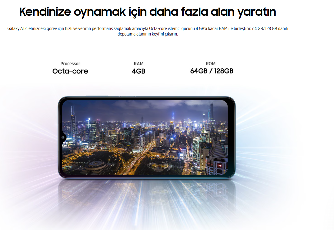 Yenilenmiş Samsung Galaxy A12 Performans