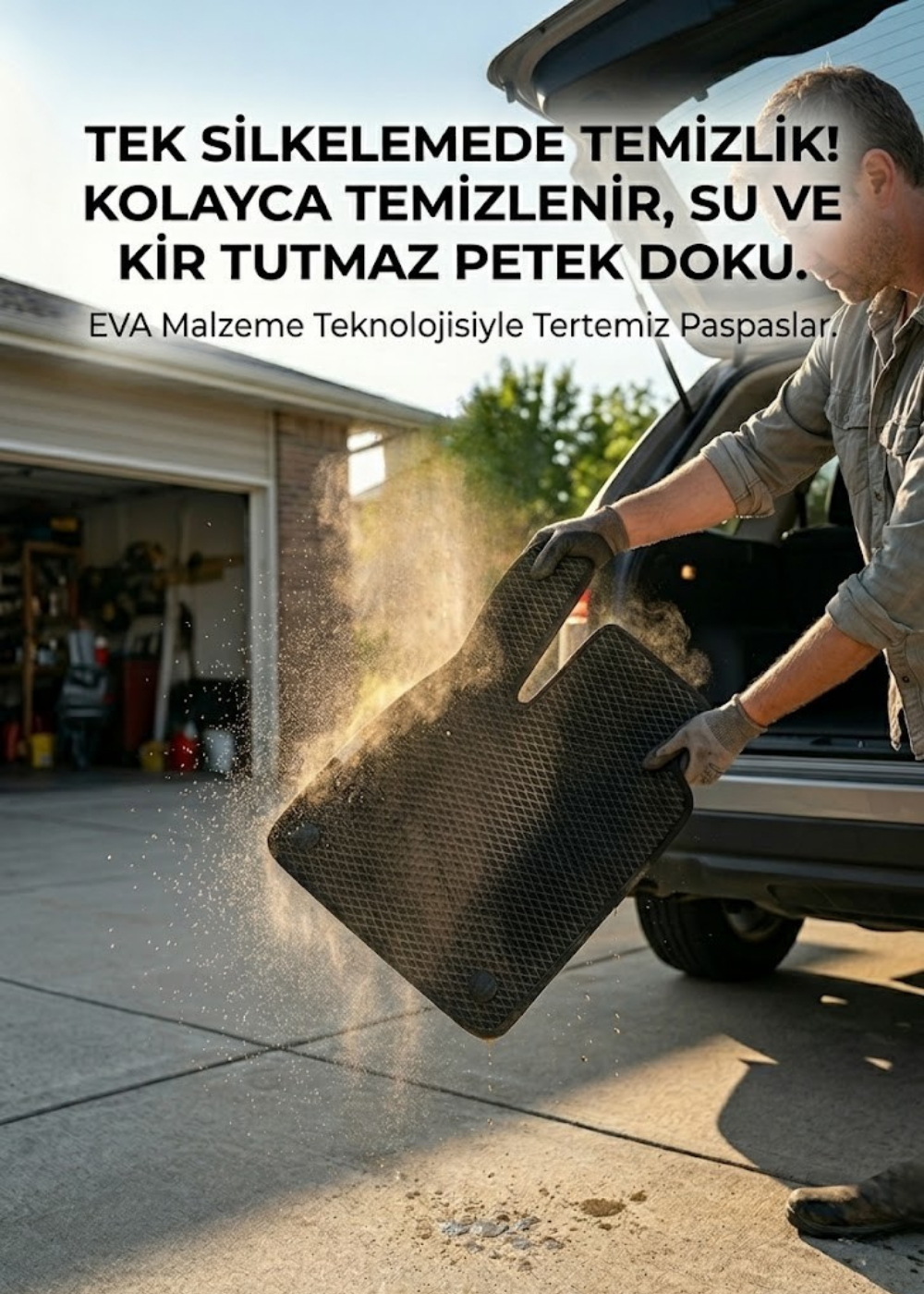 Kolay Temizlenen Oto Paspas